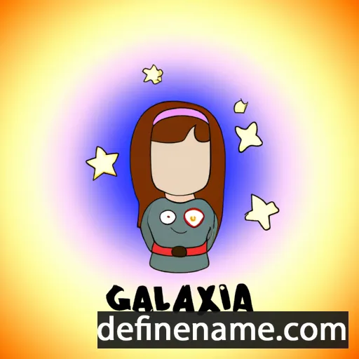 Galaxina cartoon