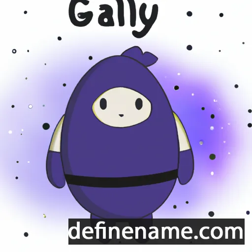 Galaxy cartoon