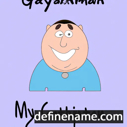 Galymzhan cartoon