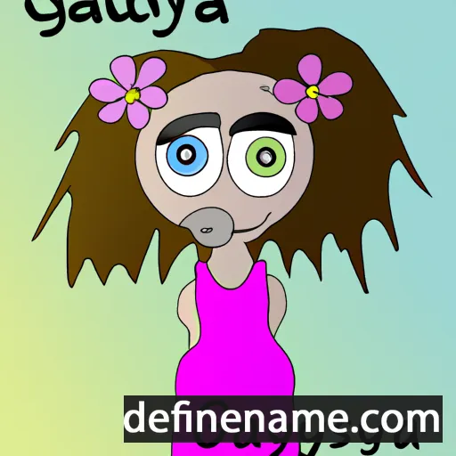 Galyusya cartoon