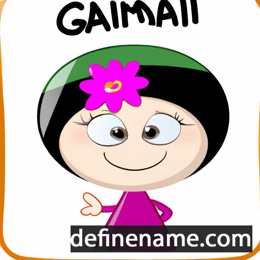 Gamilah cartoon