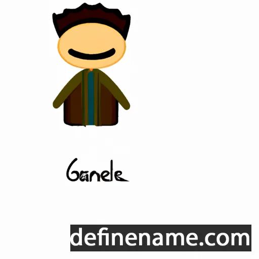 Ganaël cartoon