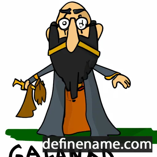 Gandalv cartoon