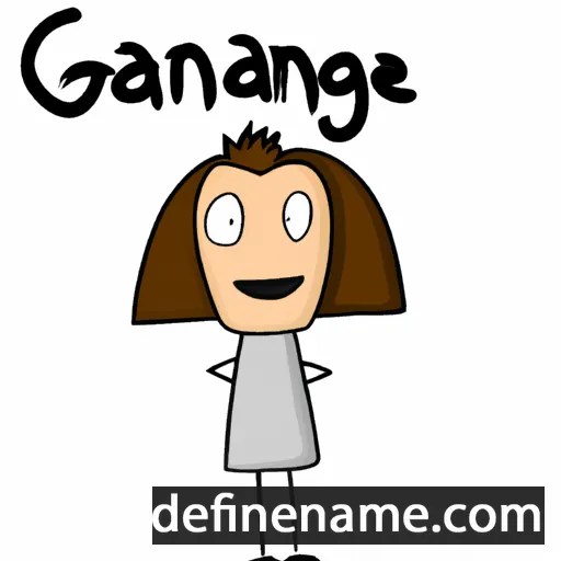 Ganice cartoon