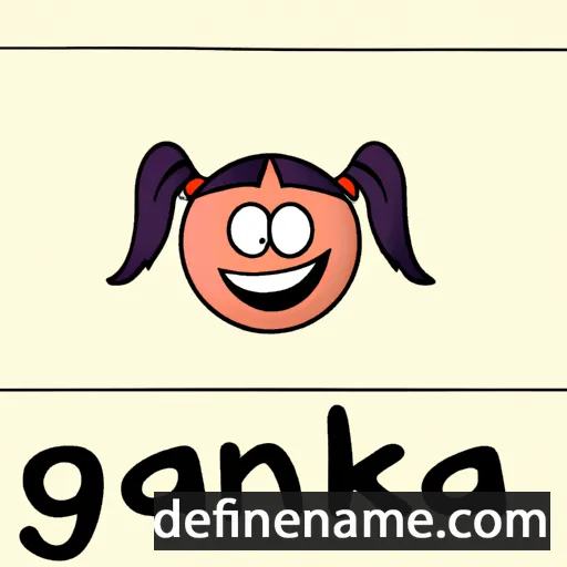 Ganka cartoon