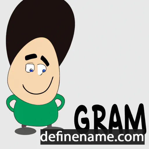 cartoon of the name Garam