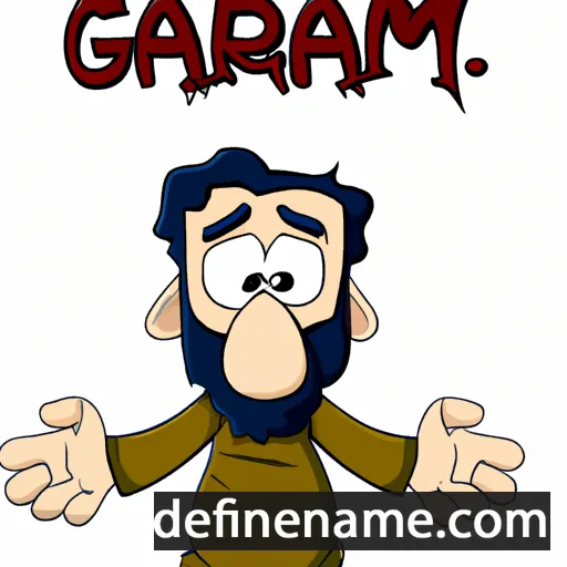 Garm cartoon