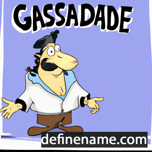 Gasparde cartoon