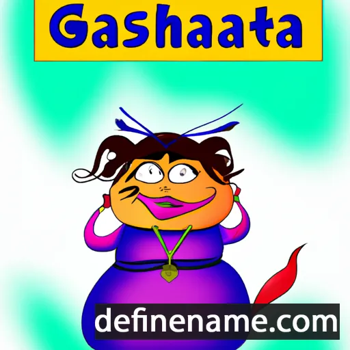 Gatsha cartoon