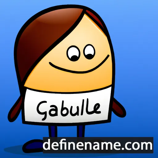 Gaubriel cartoon