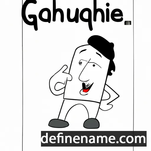 Gauche cartoon