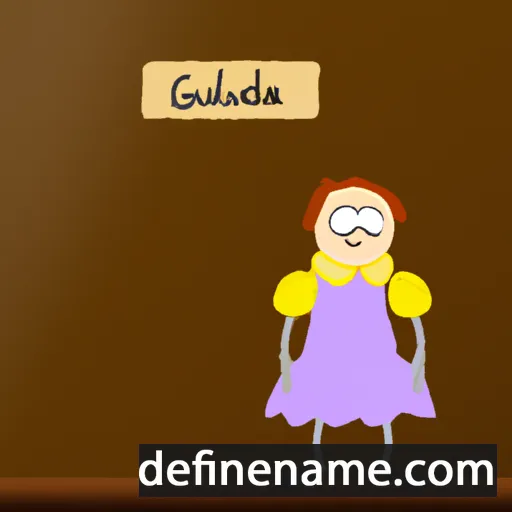 Gaudelia cartoon