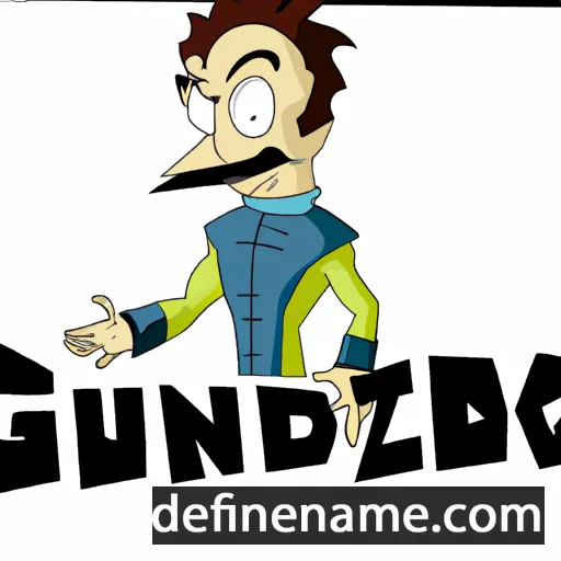 Gaudenzo cartoon