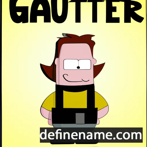 Gautèir cartoon