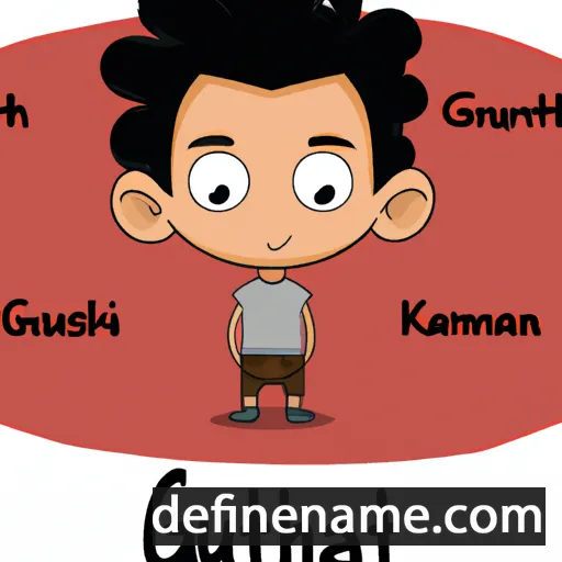 Gautham cartoon