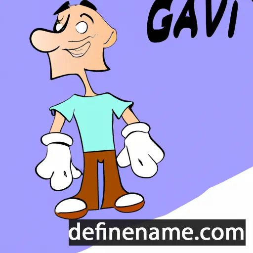 Gavi cartoon