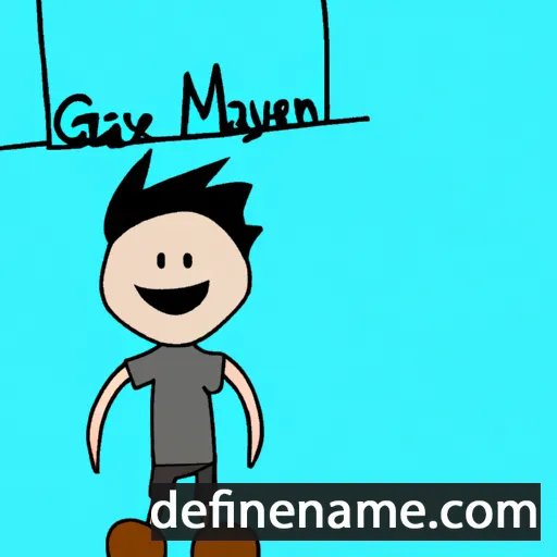 Gavynn cartoon