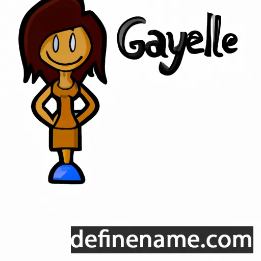 Gaynell cartoon