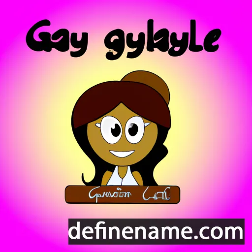 Gaynelle cartoon