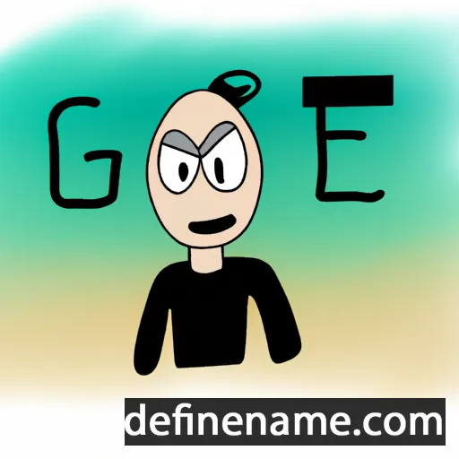 Gé cartoon