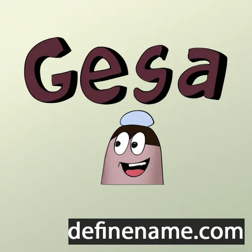 Gécsa cartoon