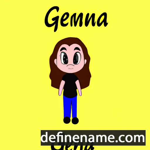 Geanna cartoon