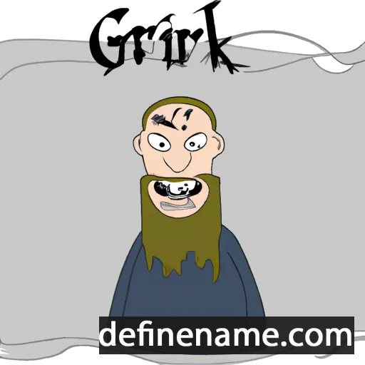 Geirhjörtur cartoon