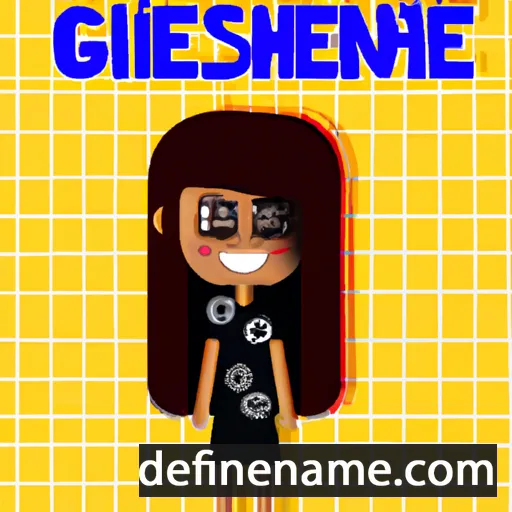 Geisiane cartoon