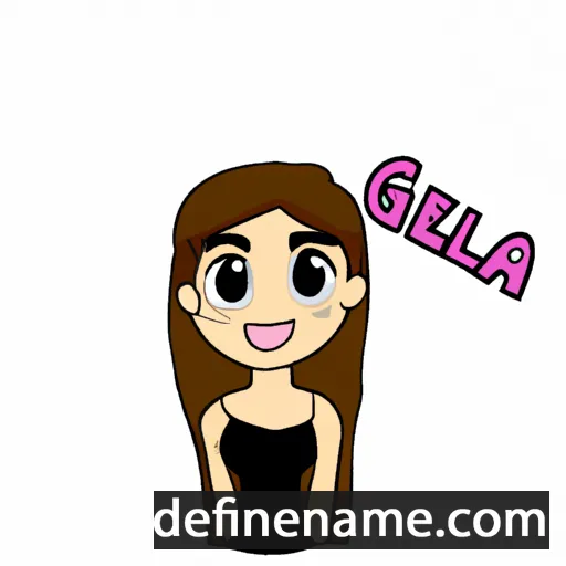 Gelica cartoon