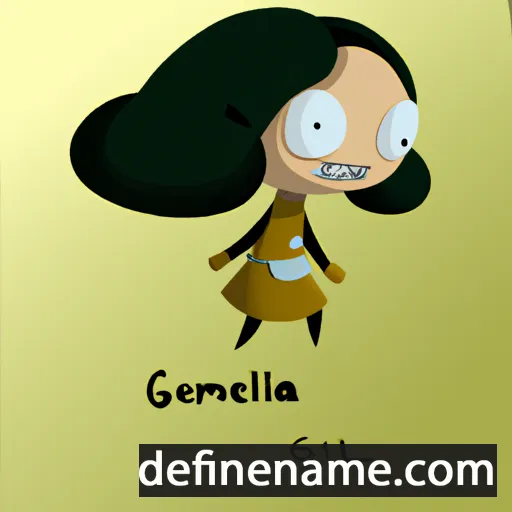 Gemellina cartoon