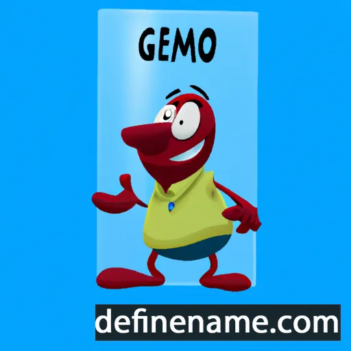 Gemmo cartoon