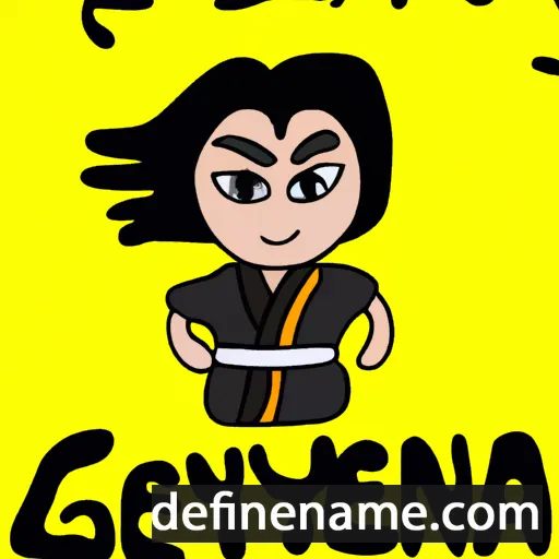 Gen'ya cartoon