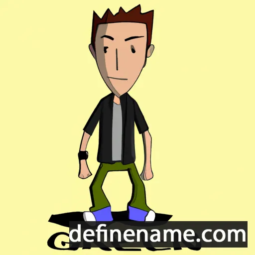 cartoon of the name Gen