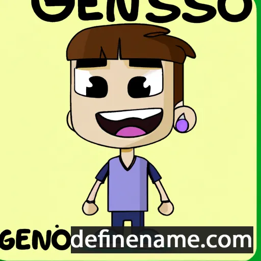 Genésio cartoon