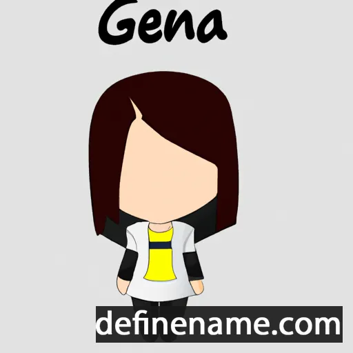 Genica cartoon