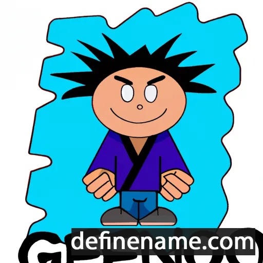 cartoon of the name Genko