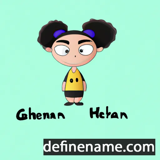 Gennah cartoon