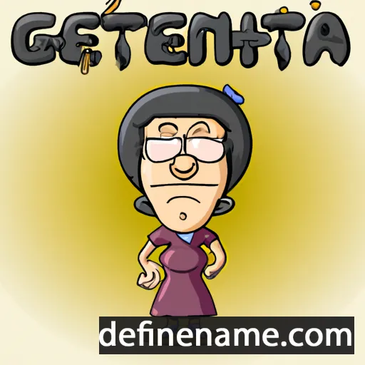 Genrietta cartoon