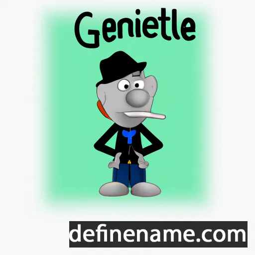 Gentilee cartoon