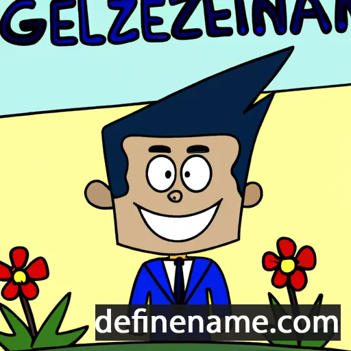 Genziano cartoon