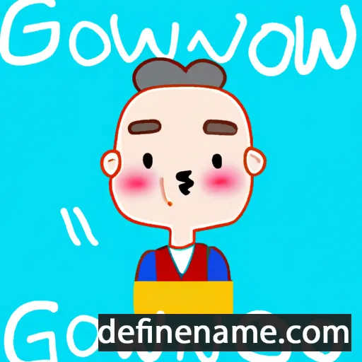 Geonwoo cartoon