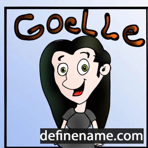 Georgelle cartoon