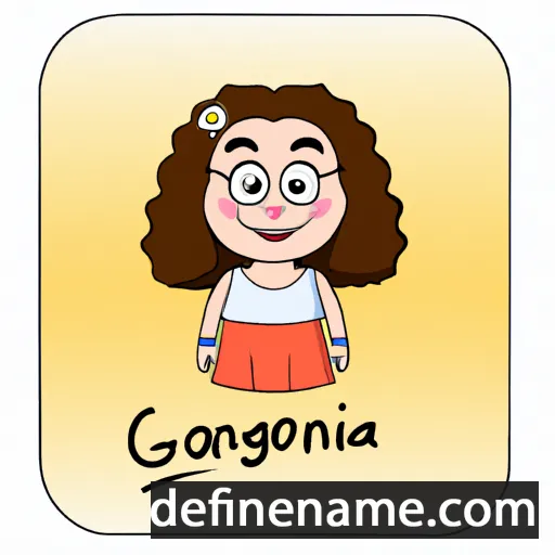 Georgena cartoon