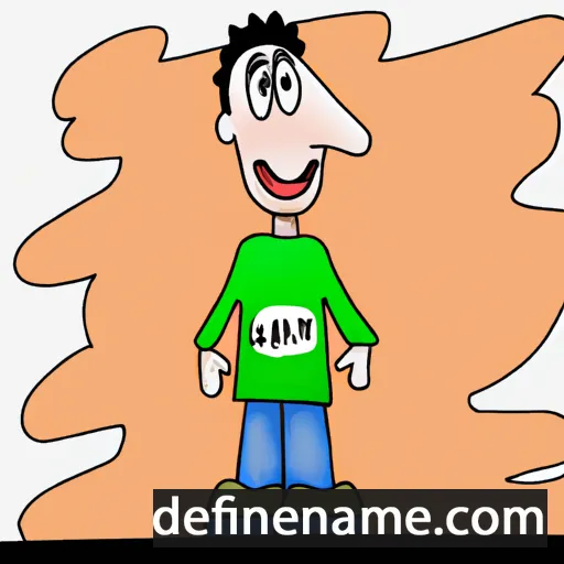 cartoon of the name Gera