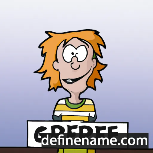 cartoon of the name Gerrie