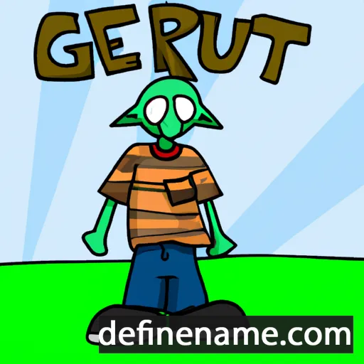 Gertu cartoon