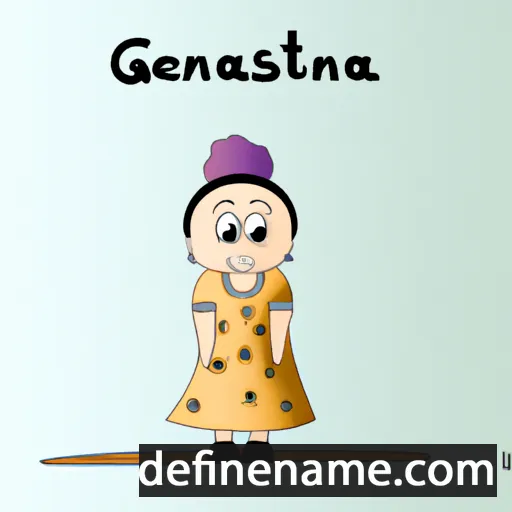 Geštinanna cartoon