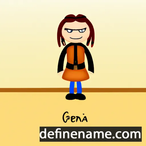 Gexina cartoon