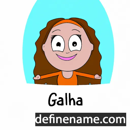 Ghalia cartoon