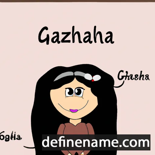 Ghazaleh cartoon